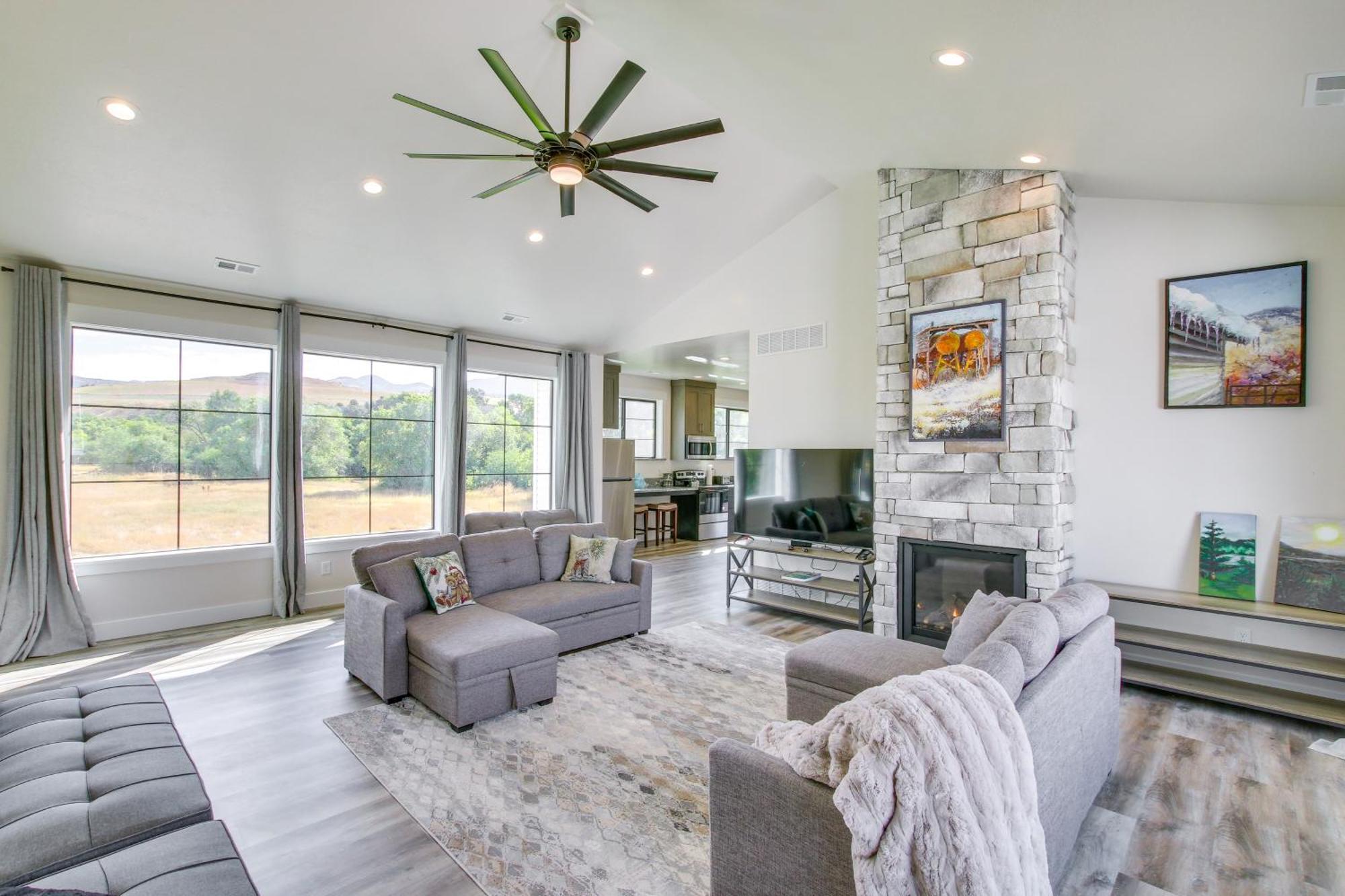 Spacious Idaho Home On Scenic Cub River! Preston Экстерьер фото